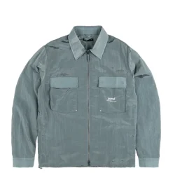 Hemden*Parel Studios Faro Luma Overshirt Steel Blue
