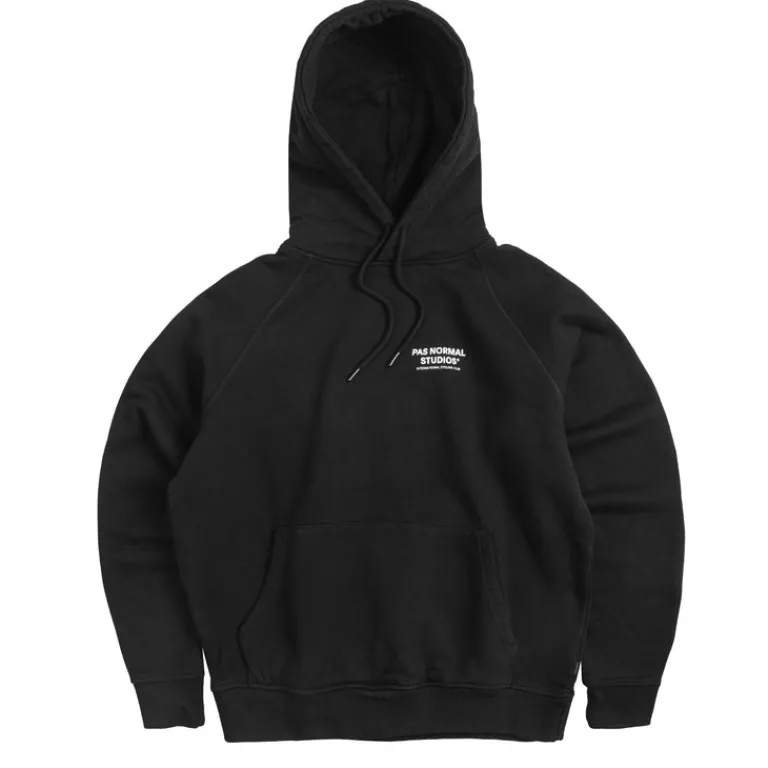 Hoodies*Pas Normal Studios Off-Race Hoodie Black
