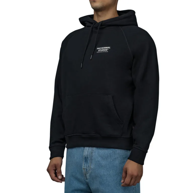 Hoodies*Pas Normal Studios Off-Race Hoodie Black
