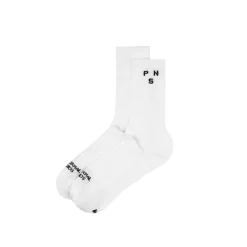 Socken*Pas Normal Studios Off-Race Ribbed Socks White