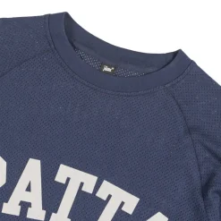 T-Shirts*Patta Arc Logo Mesh Longsleeve Jersey Black Iris