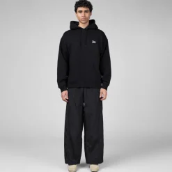 Hoodies*Patta Bark Boxy Hooded Sweater Black