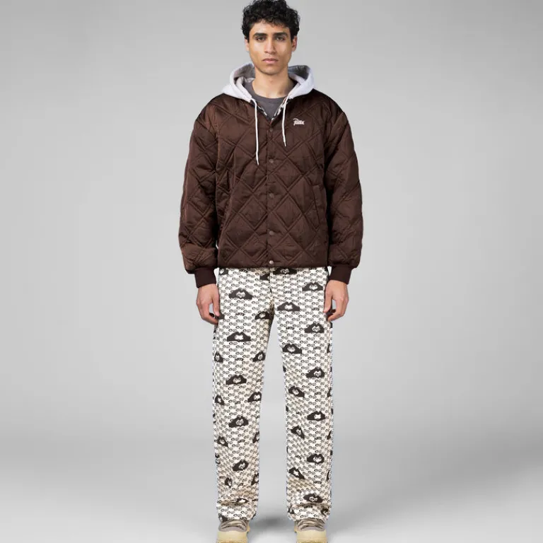 Jacken*Patta City Leopard Reversible Bomber Jacket Multi