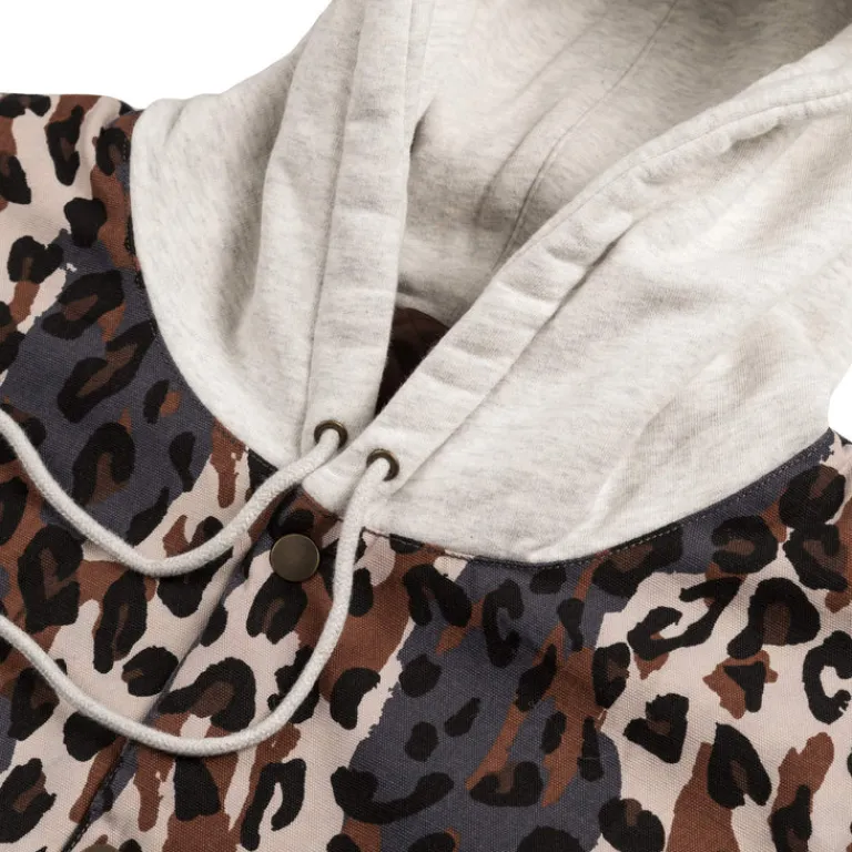 Jacken*Patta City Leopard Reversible Bomber Jacket Multi