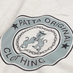 Crewnecks*Patta Marina Crewneck Sweater Light Grey Melange