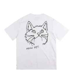 T-Shirts*Patta Meow T-Shirt White