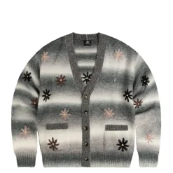 Knitwear*Patta Peace & Love Knitted Cardigan Forged Iron