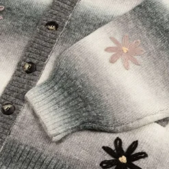 Knitwear*Patta Peace & Love Knitted Cardigan Forged Iron
