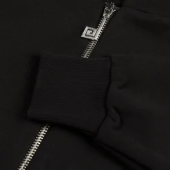 Hoodies*Perplex Two-Way Zip Hoodie Black