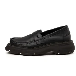 Leder Sneaker|Loafer*Phileo 045 Mocassin Black