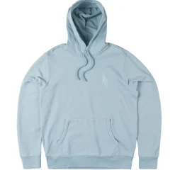 Hoodies*Polo Ralph Lauren Big Pony Hoodie Chambray Blue