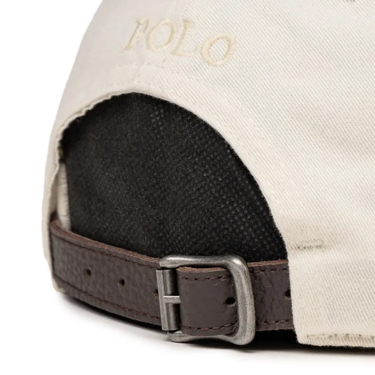 Caps & Bucket Hats*Polo Ralph Lauren Big Pony Twill Ball Cap Clubhouse Cream