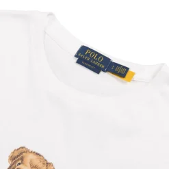 T-Shirts*Polo Ralph Lauren Classic Fit Polo Bear Jersey T-Shirt White / Explorer Bear