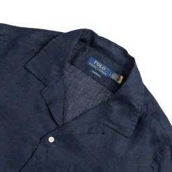 Hemden*Polo Ralph Lauren Classic Fit Linen Shirt Newport Navy