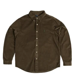 Hemden*Polo Ralph Lauren Custom Fit Corduroy Shirt Chocolate Mousse