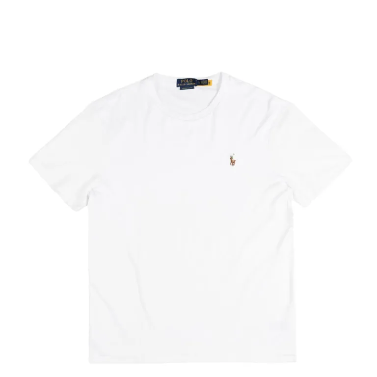T-Shirts*Polo Ralph Lauren Custom Slim Fit Soft Cotton T-Shirt White