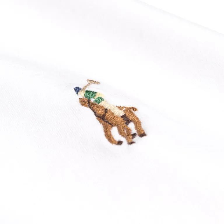 T-Shirts*Polo Ralph Lauren Custom Slim Fit Soft Cotton T-Shirt White
