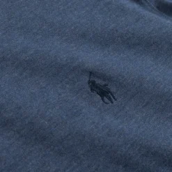 Crewnecks*Polo Ralph Lauren Luxury Jersey Quarter-Zip Pullover Blue