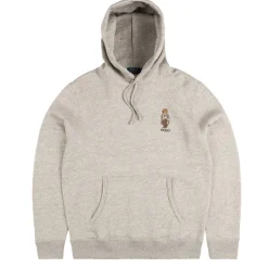 Hoodies*Polo Ralph Lauren Polo Bear Fleece Hoodie Loft Heather