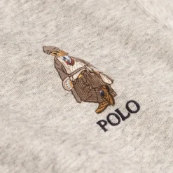 Hoodies*Polo Ralph Lauren Polo Bear Fleece Hoodie Loft Heather