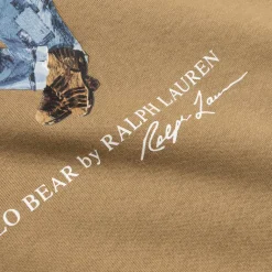 Hoodies*Polo Ralph Lauren Polo Bear Fleece Hoodie Camel / Explorer Bear