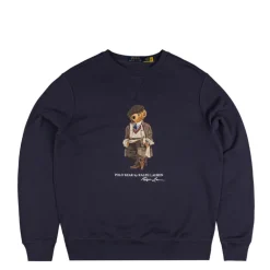 Crewnecks*Polo Ralph Lauren Polo Bear Fleece Pullover Faded Blue