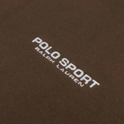 Hoodies*Polo Ralph Lauren Relaxed Fit Polo Sport Fleece Hoodie Branch Brown
