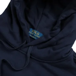 Hoodies*Polo Ralph Lauren Relaxed Fit Logo Fleece Hoodie Cruise Navy