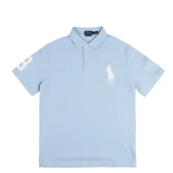 T-Shirts*Polo Ralph Lauren Short Sleeve Polo Blue