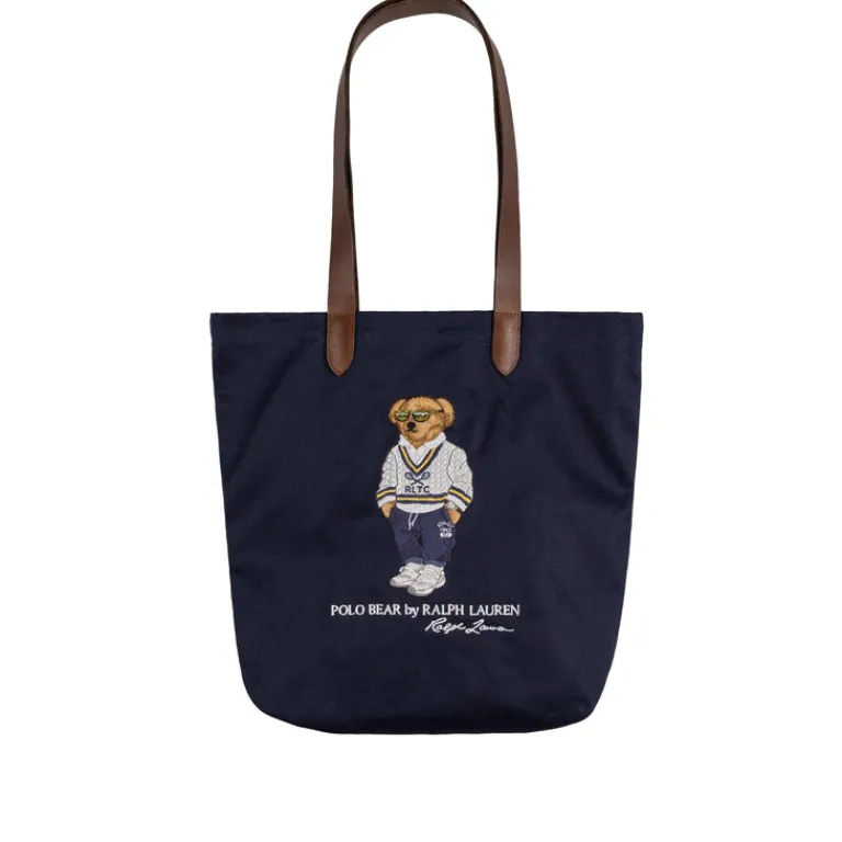 Taschen*Polo Ralph Lauren Tiger-Patch Camo Shopper Tote Newport Navy