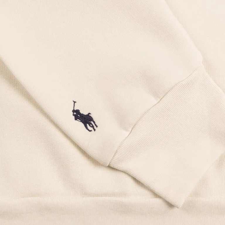 Crewnecks*Polo Ralph Lauren Vintage Fleece Graphic Sweatshirt White