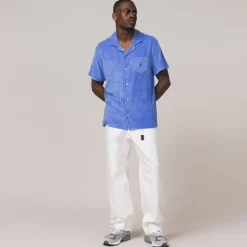Hemden*Polo Ralph Lauren Terry Camp Shirt Harbour Island Blue
