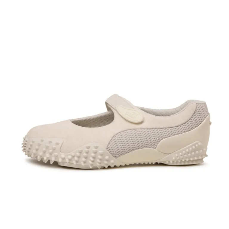 Leder Sneaker|Ballerinas*Puma Mostro Fey Prm Warm White / Vapor Gray