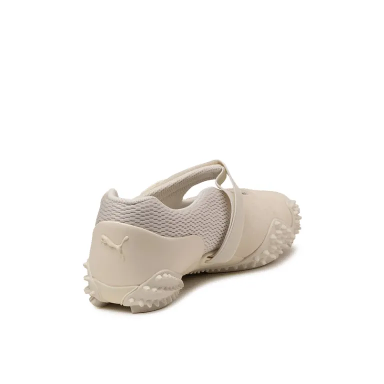 Leder Sneaker|Ballerinas*Puma Mostro Fey Prm Warm White / Vapor Gray
