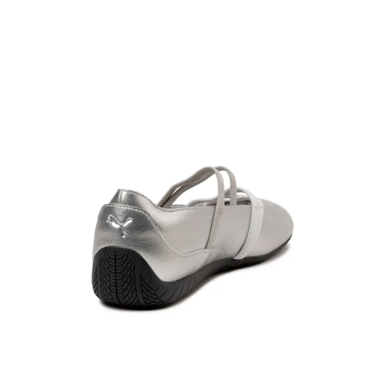 Leder Sneaker|Ballerinas*Puma Speedcat Ballet Metallic Puma Silver / Puma White