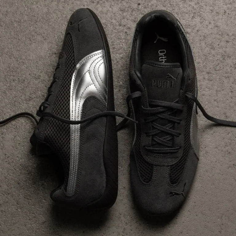 Leder Sneaker*Puma Speedcat Premium Shadow Gray / Matte Silver