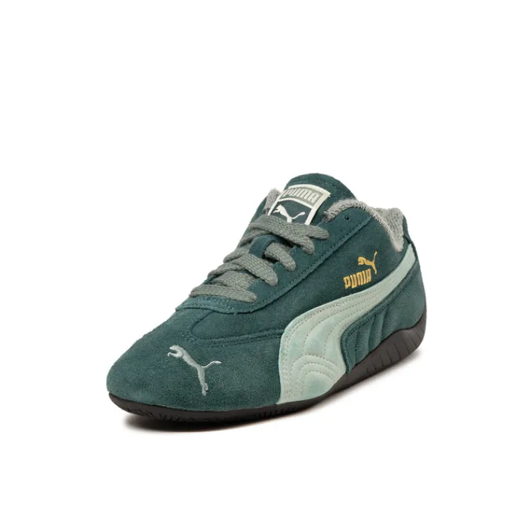 Leder Sneaker*Puma Speedcat *The Neverworn V* Dark Myrtle / Green Moon