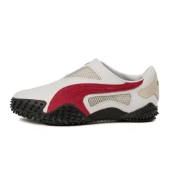 Leder Sneaker|Weiße Sneaker*Puma UR Mostro Puma White / Dark Crimson