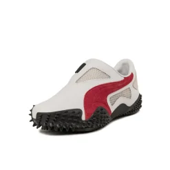 Leder Sneaker|Weiße Sneaker*Puma UR Mostro Puma White / Dark Crimson