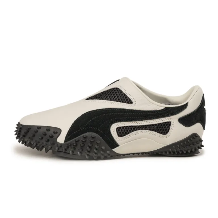 Leder Sneaker|Weiße Sneaker*Puma UR Mostro Warm White / Puma Black