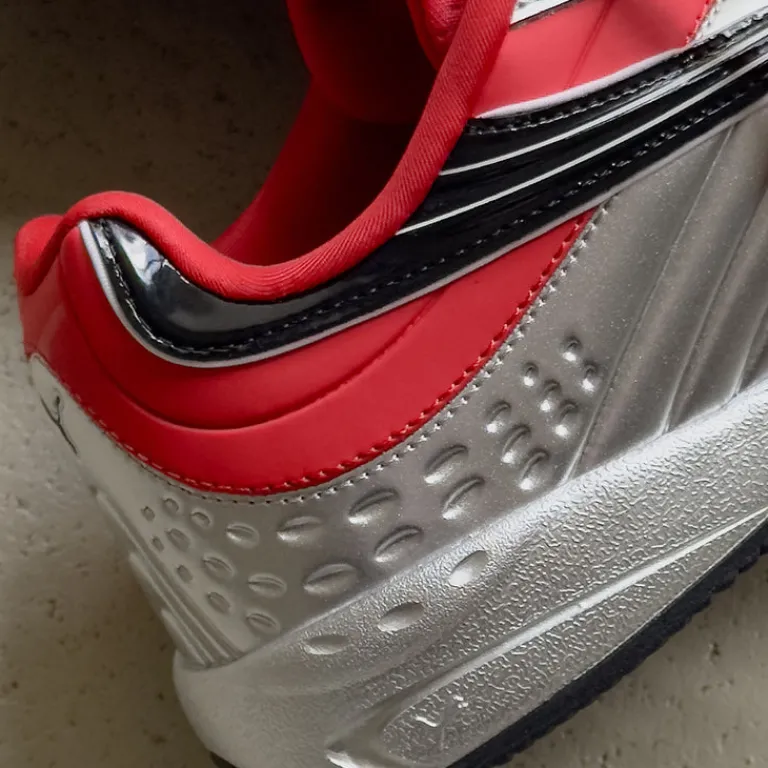 Vegane Sneaker*Puma V-S2 Goalgetter Puma Silver / For All Time Red