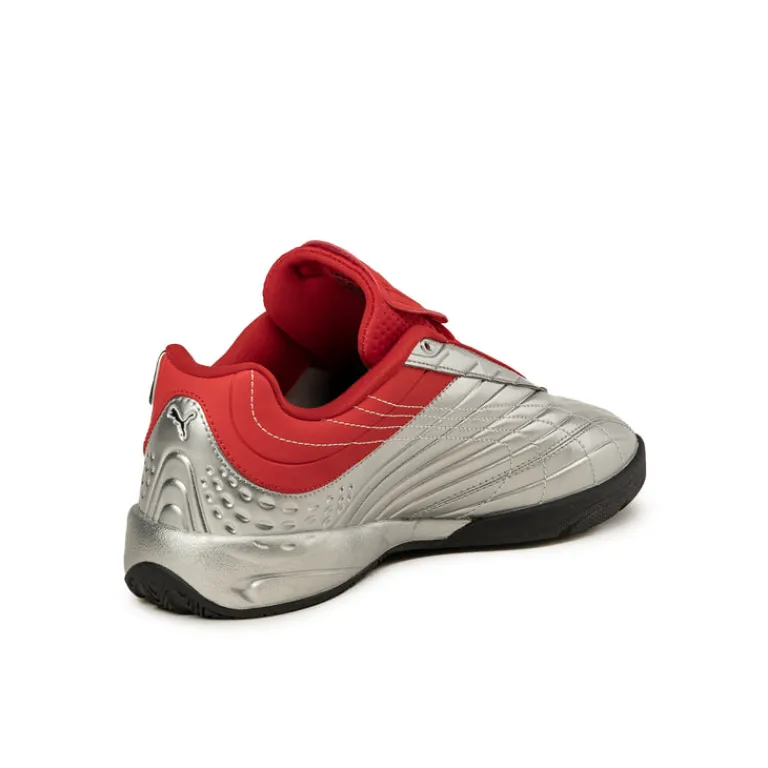 Vegane Sneaker*Puma V-S2 Goalgetter Puma Silver / For All Time Red