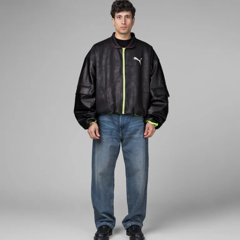 Jacken*Puma x A$AP Rocky Pleather Jacket Puma Black