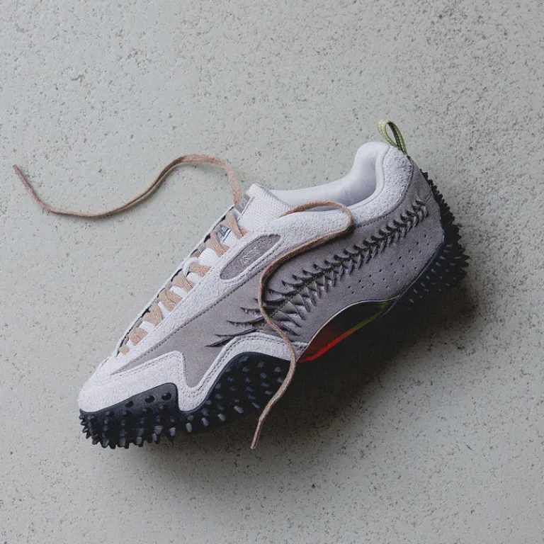 Leder Sneaker*Puma x Aries Mostro Craft Ecru / Mouse Gray
