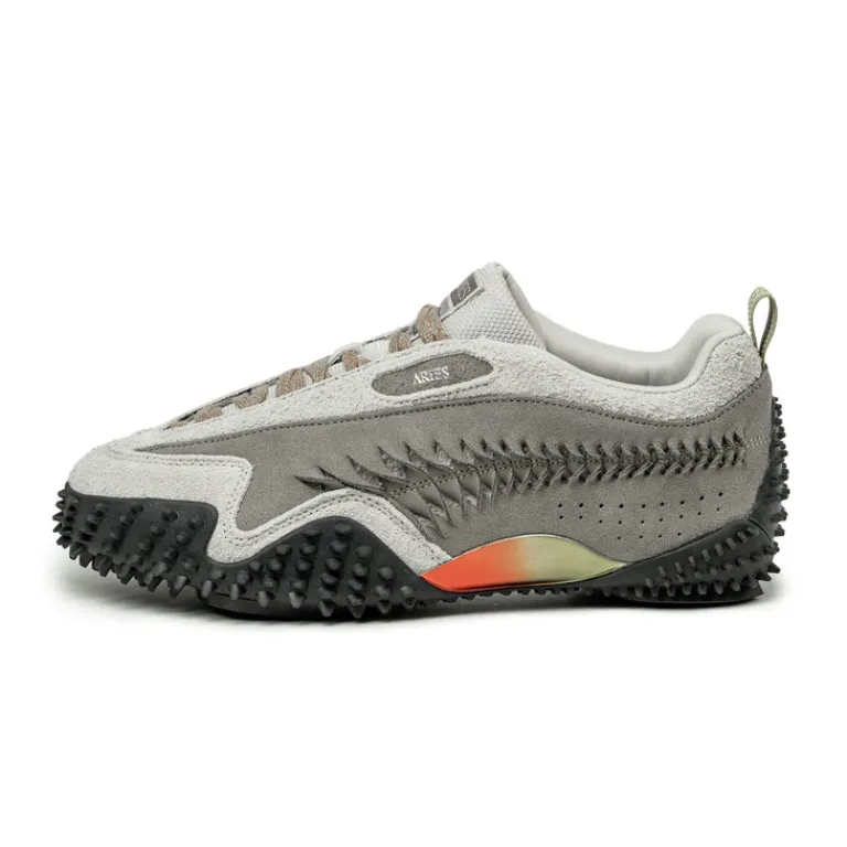 Leder Sneaker*Puma x Aries Mostro Craft Ecru / Mouse Gray
