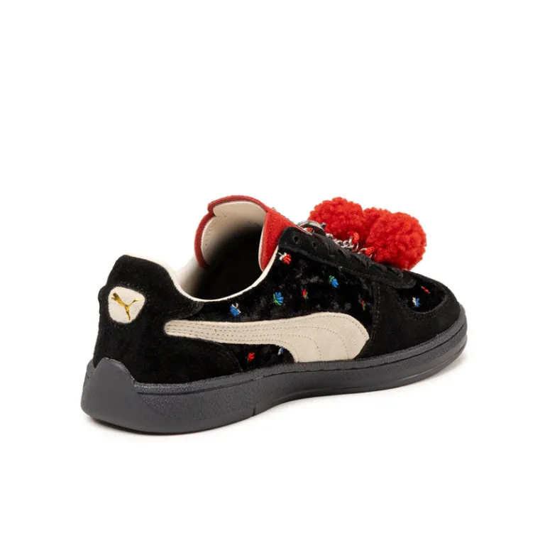 Leder Sneaker|Terrace Casual Sneaker*Puma x Black Forest Super Team Velvet *Bollenhut* Puma Black / For All Time Red