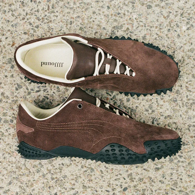 Leder Sneaker*Puma x JJJJound Mostro Dark Chocolate