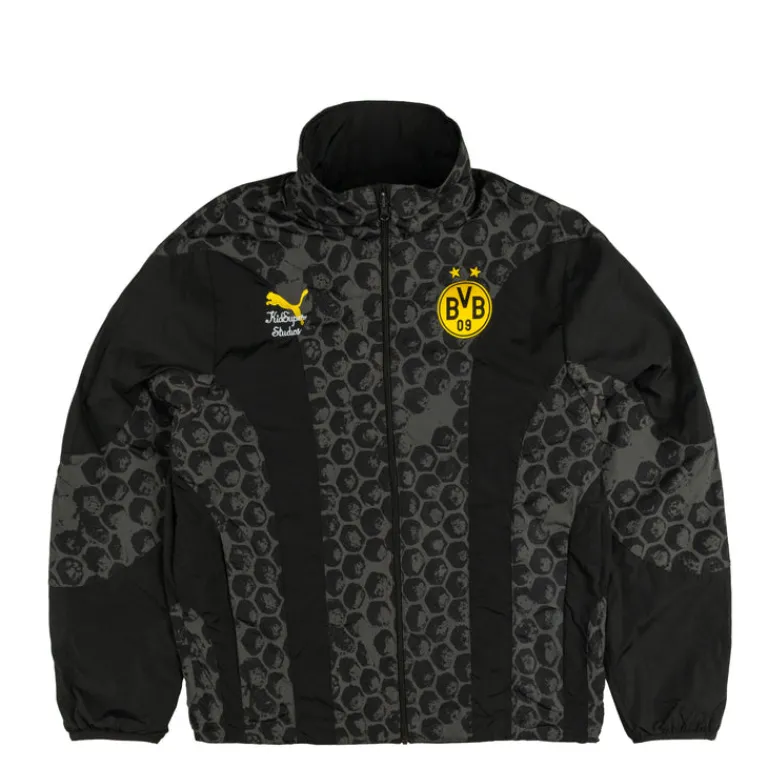 Jacken*Puma x KidSuper Studios Borussia Dortmund Reversible Jacket Puma Black / Faster Yellow