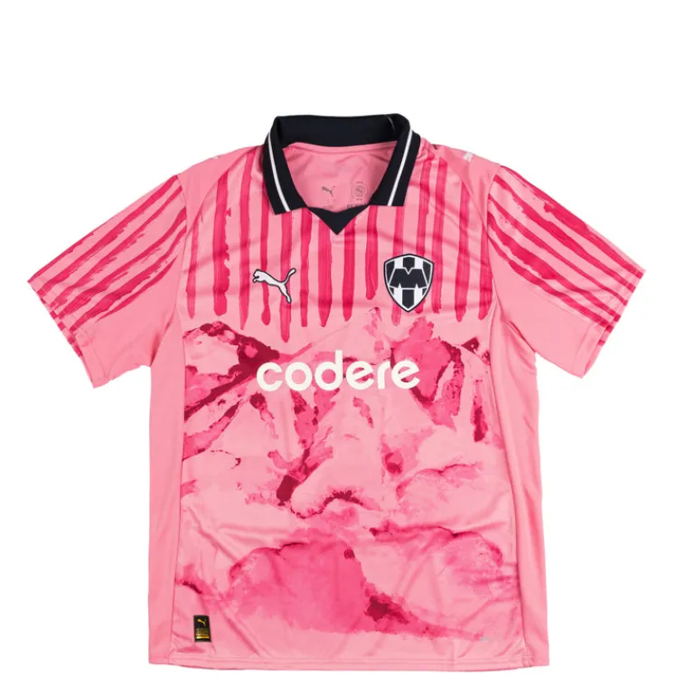 T-Shirts*Puma x KidSuper Studios CF Monterrey Jersey Replica Fast Pink / Puma White