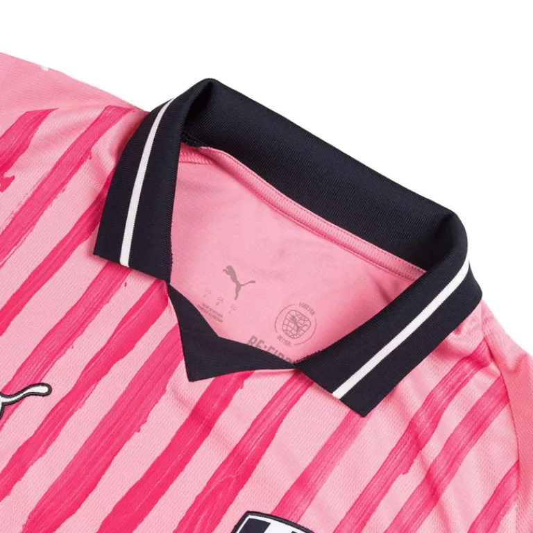 T-Shirts*Puma x KidSuper Studios CF Monterrey Jersey Replica Fast Pink / Puma White